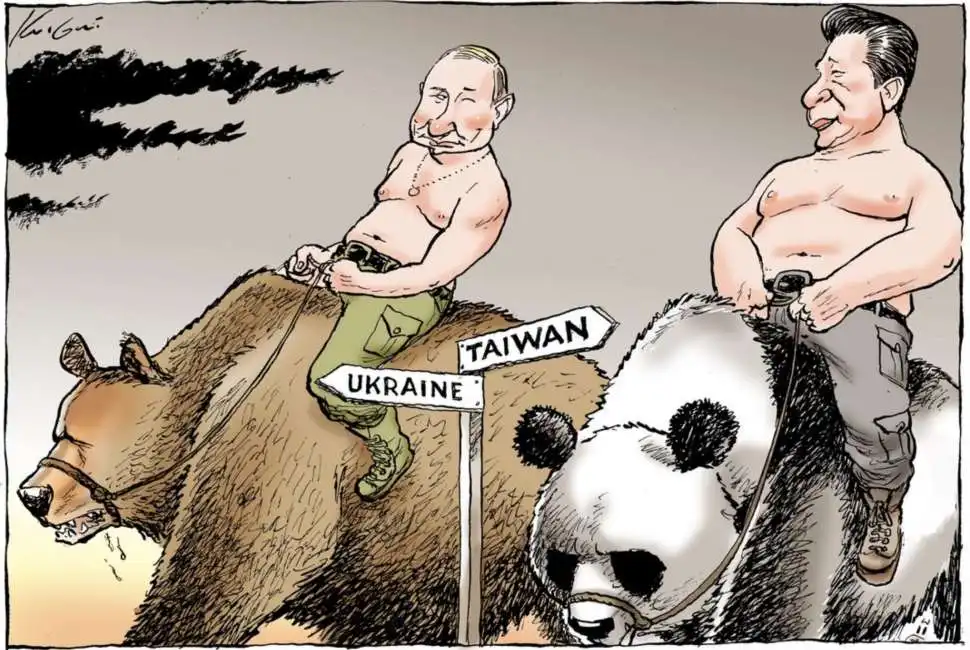 vladimir putin xi jinping russia ucraina cina taiwan 