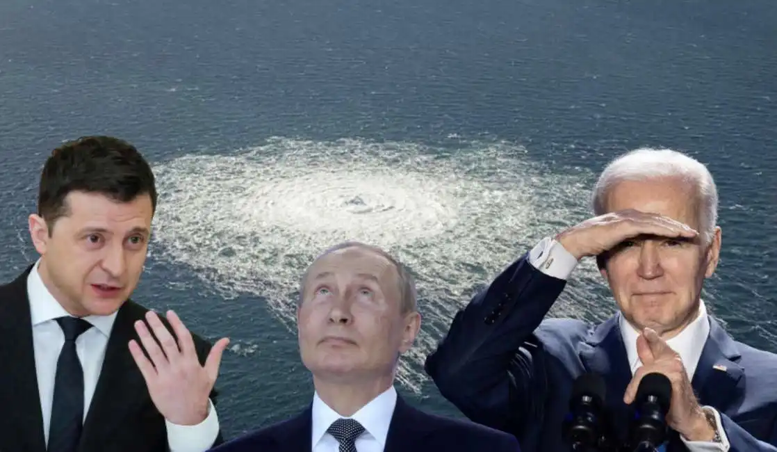 volodymyr zelensky vladimir putin joe biden nord stream sabotaggio 