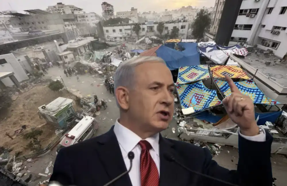 benjamin netanyahu ospedale al-shifa