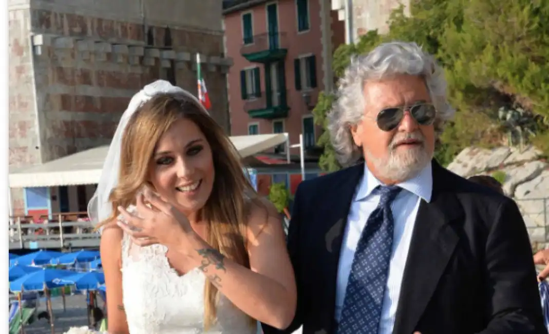 beppe grillo nozze della figlia