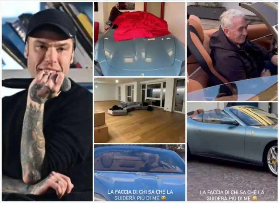 fedez ferrari casa nuova