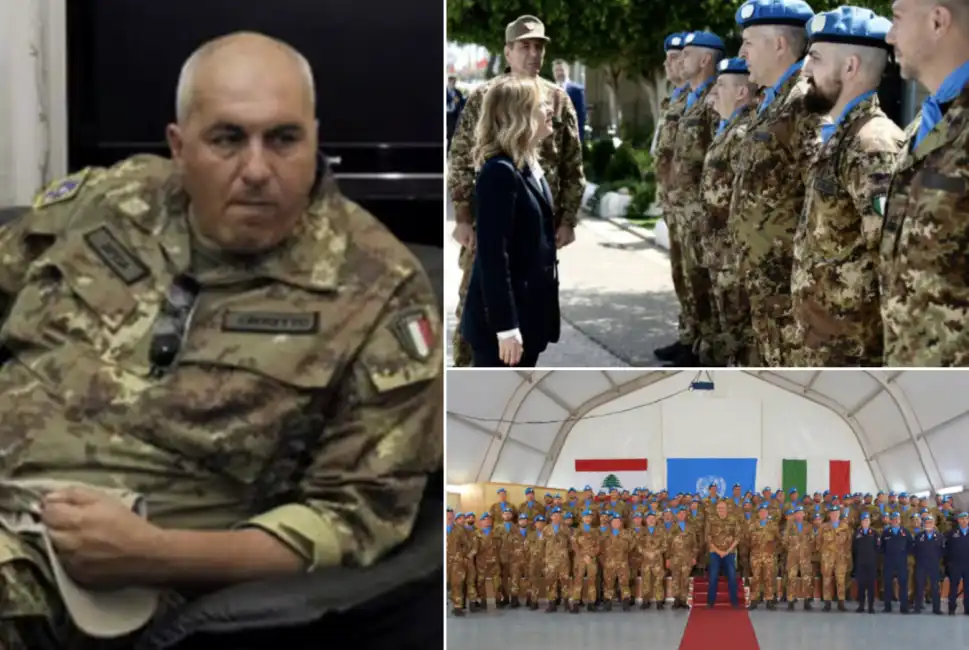 giorgia meloni guido crosetto soldati militari esercito