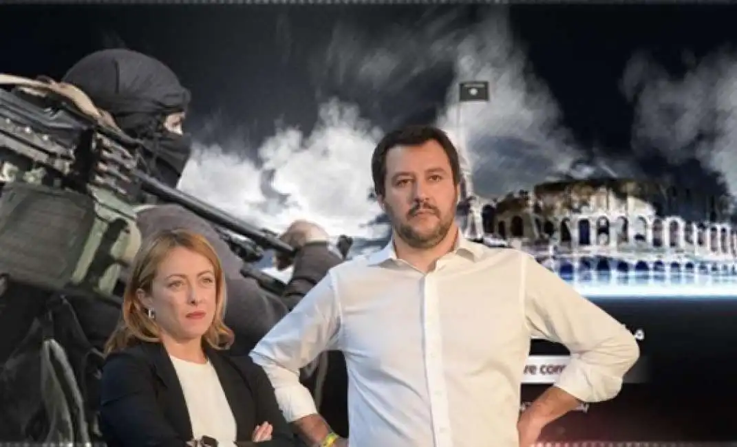 giorgia meloni matteo salvini islam fondamentalismo islamico isis