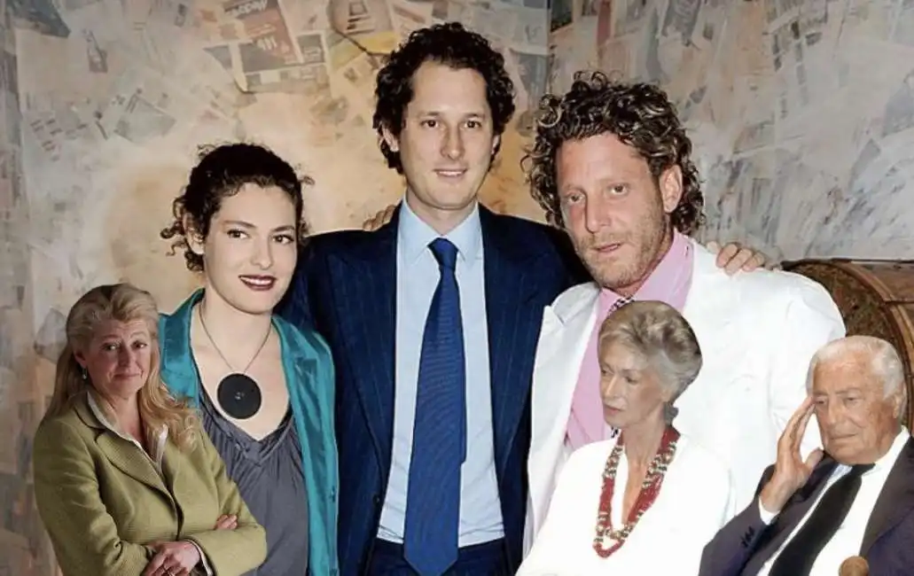 margherita agnelli lapo john ginevra elkann marella caracciolo gianni 