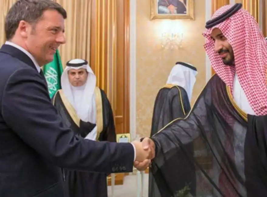 matteo renzi bin salman arabia saudita