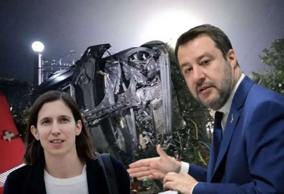 matteo salvini elly schlein codice della strada