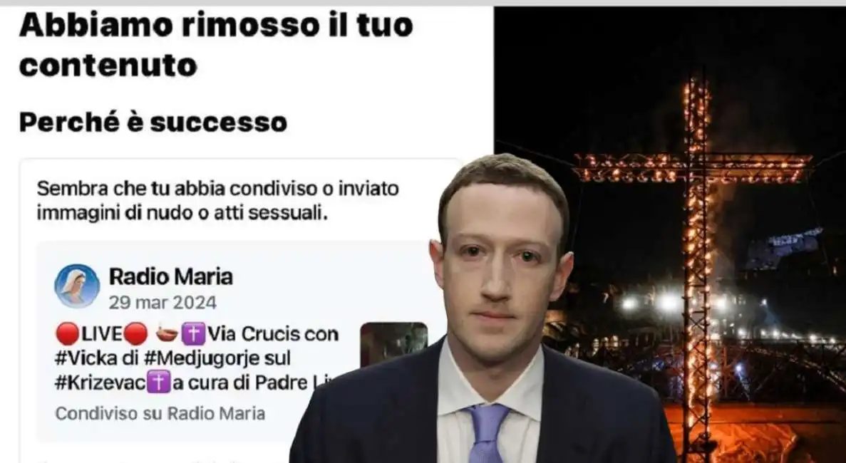 meta facebbok mark zuckerberg via crucis radio maria