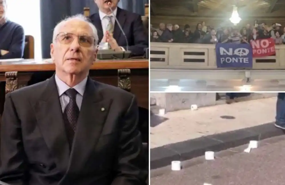 pietro ciucci messina ponte sullo stretto proteste