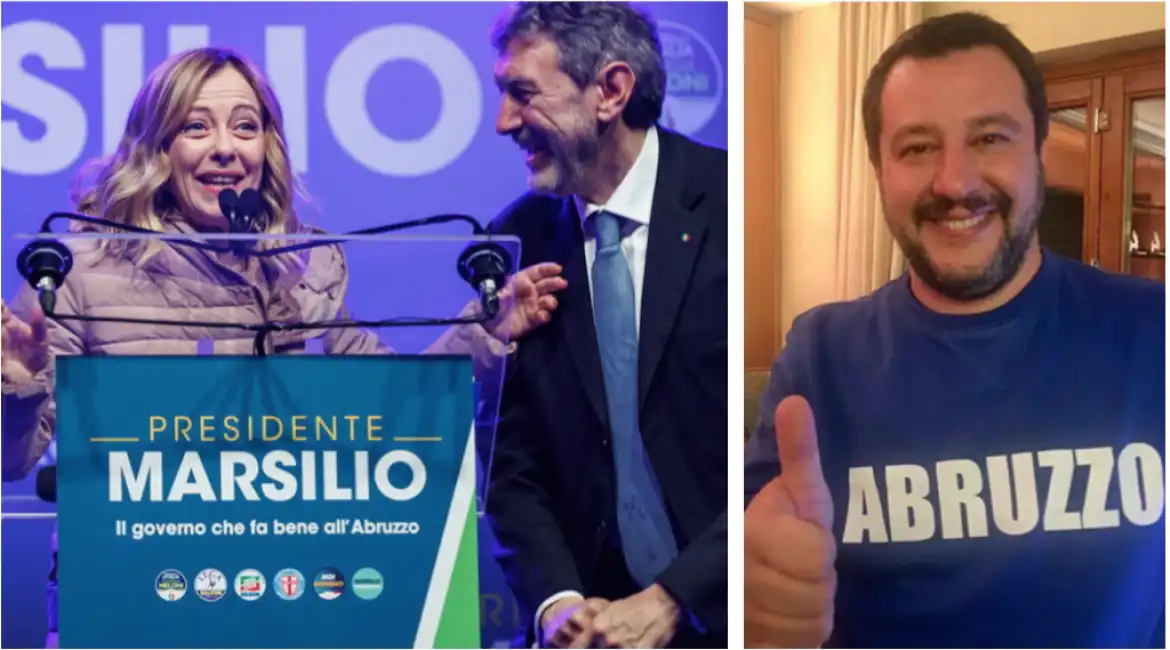 salvini meloni marsilio