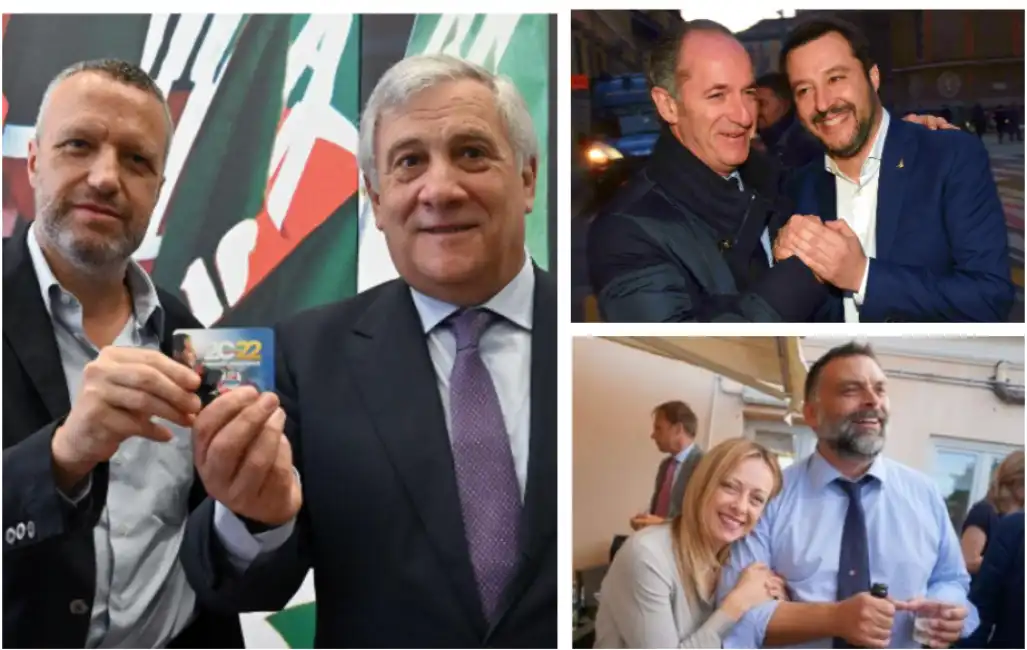 tajani tosi tosi salvini de carlo meloni