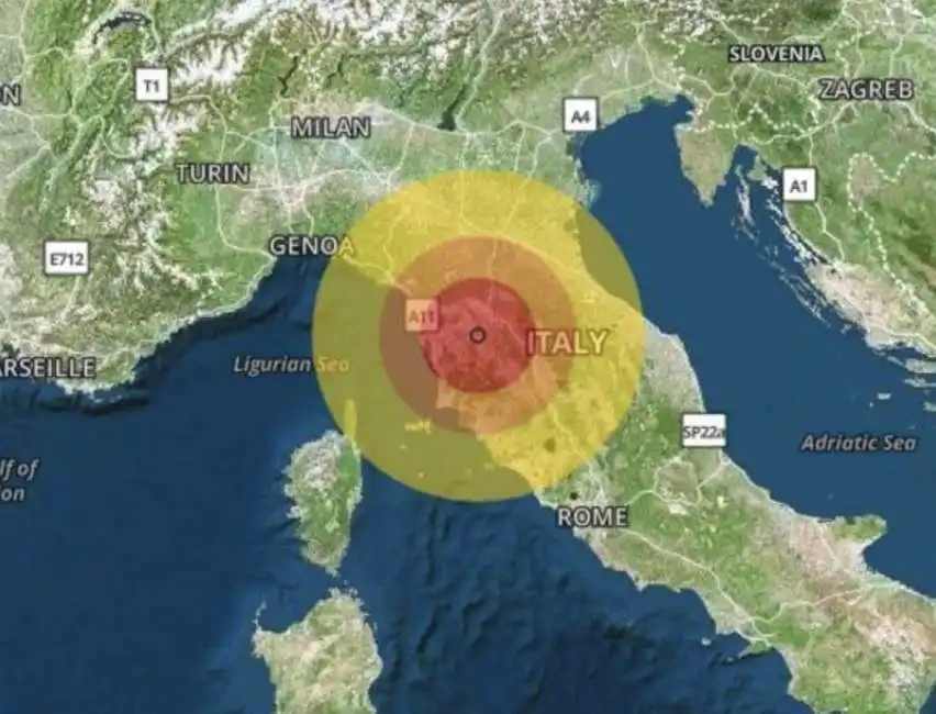 terremoto certaldo