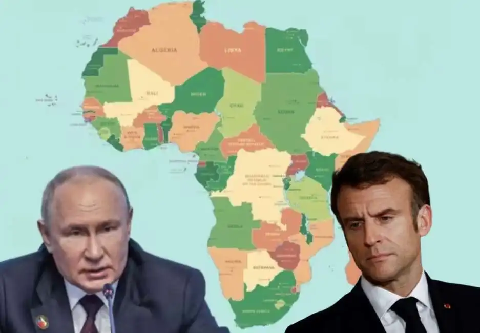 vladimir putin africa russia francia emmanuel macron