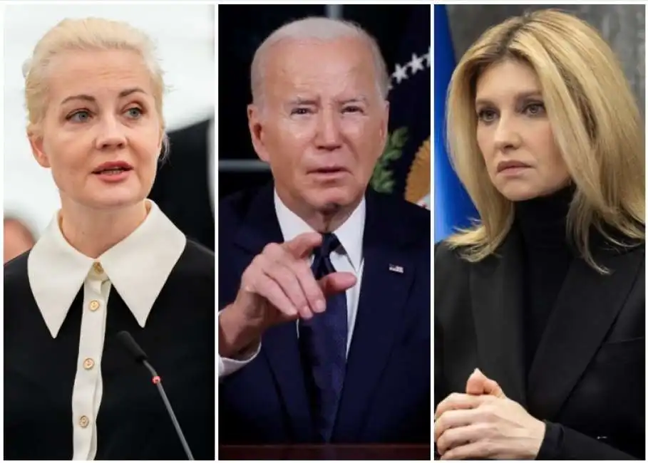 yulia navalnaya joe biden olena zelenska