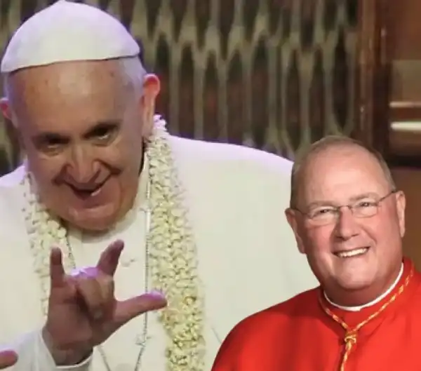 papa francesco timothy dolan 