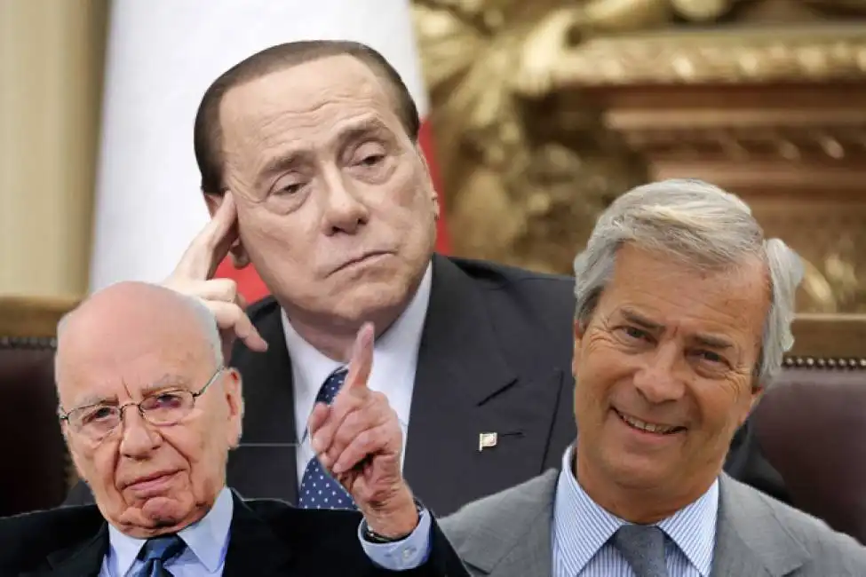 berlusconi murdoch bollore