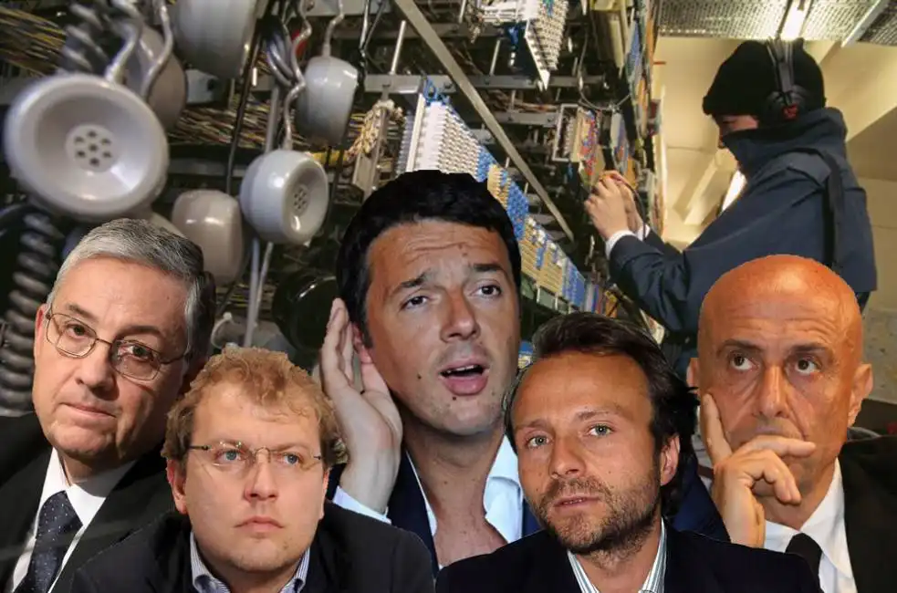 pignatone - lotti - renzi - woodcock - minniti 