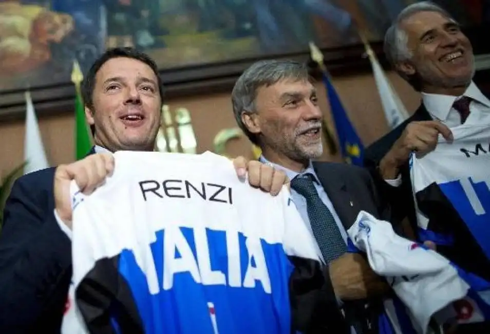 renzi delrio malago ciclismo