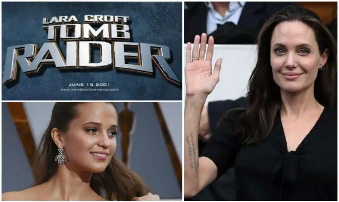 angelina jolie alicia vikander tomb raider