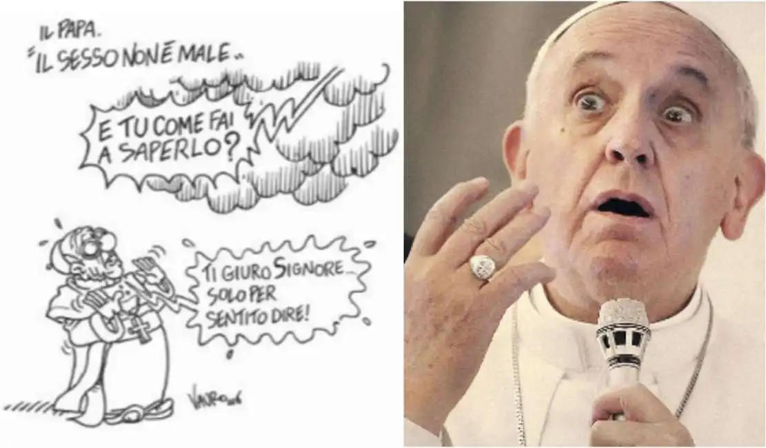 bergoglio sesso papa