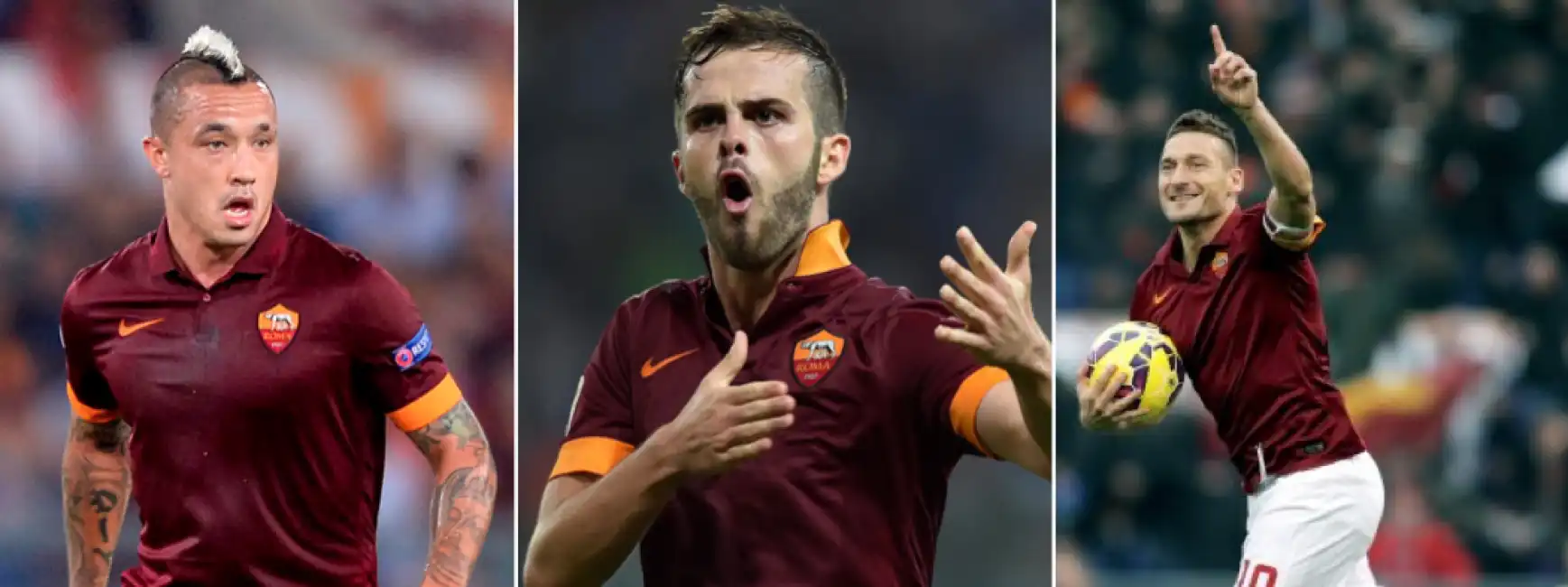 nainggolan pjanic totti