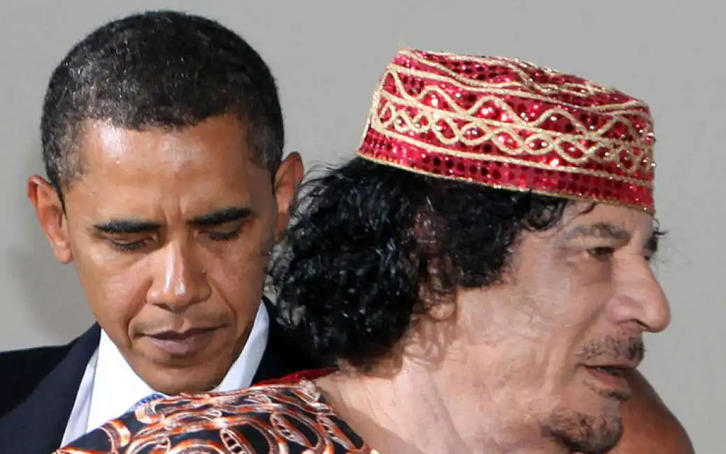 obama gheddafi