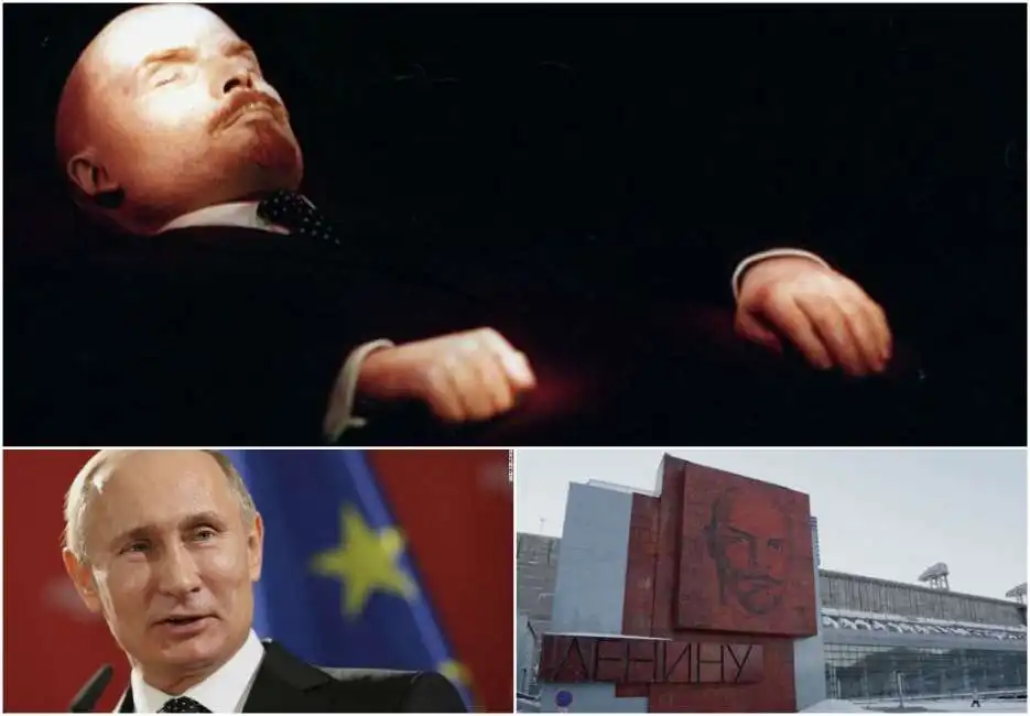 putin lenin bigfoto