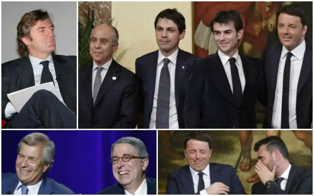 renzi cattaneo starace bollore