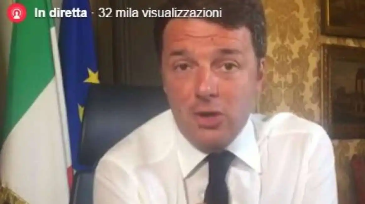 renzi facebook