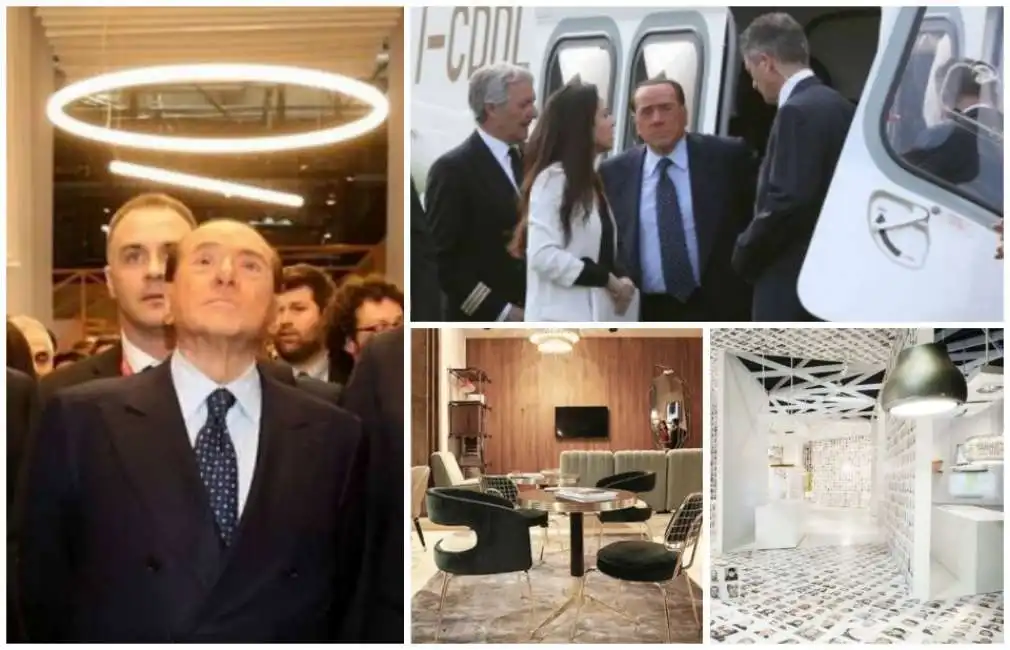 berlusconi al salone del mobile 