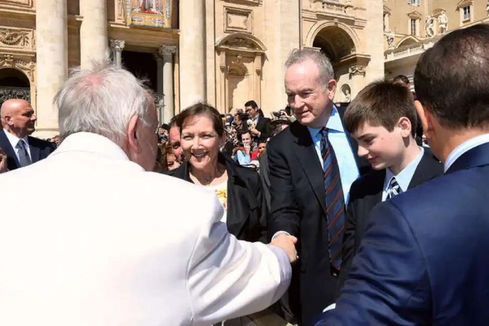 bill o reilly con papa francesco