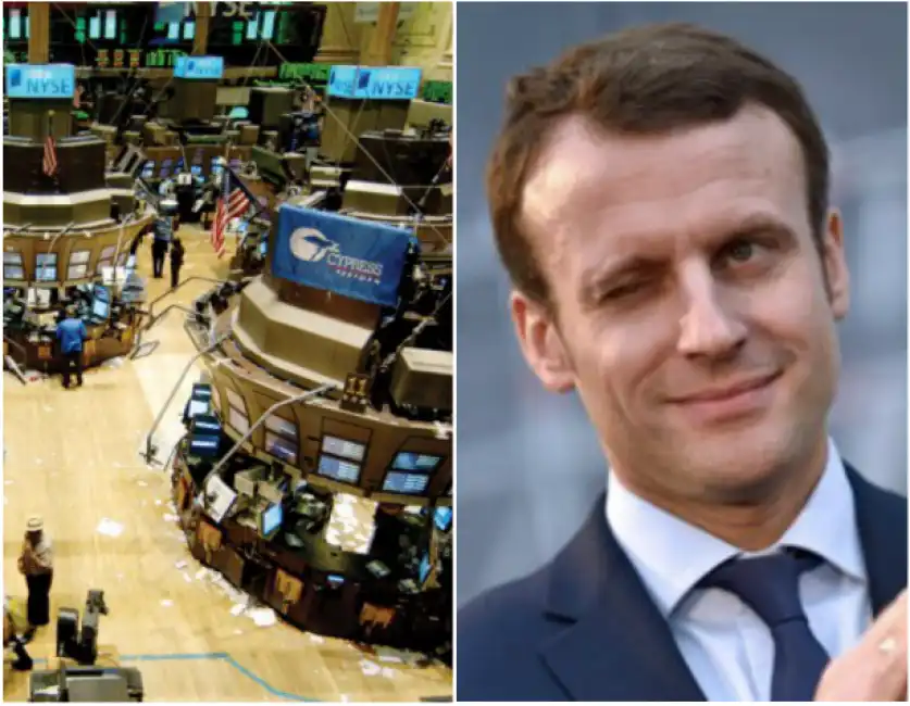 macron borse