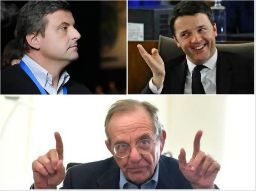 renzi calenda padoan