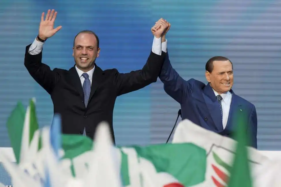 angelino alfano silvio berlusconi