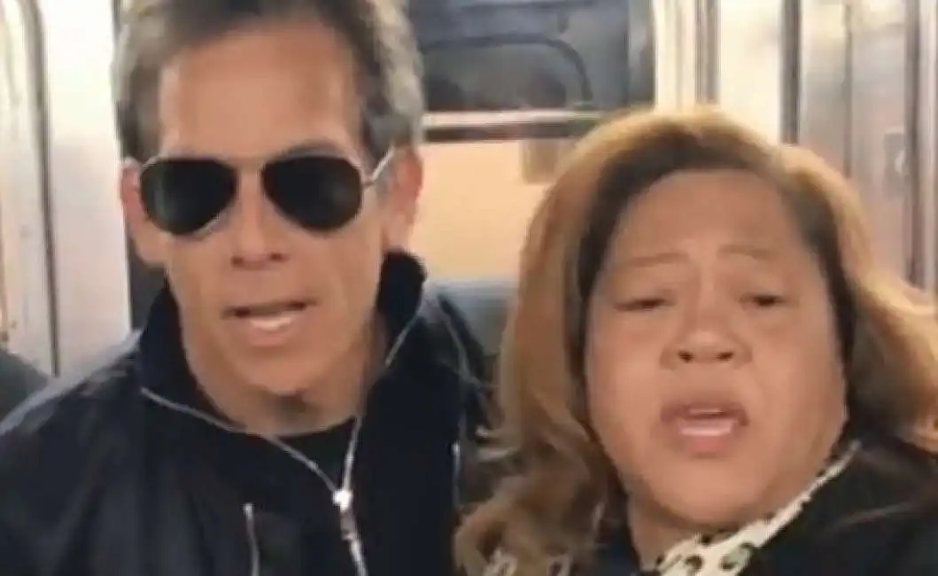 ben stiller in metropolitana