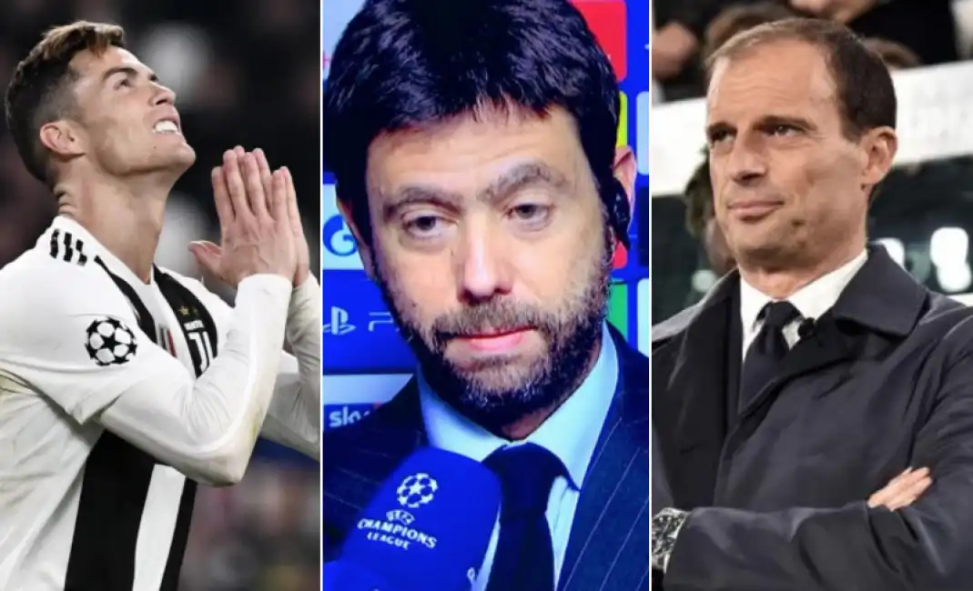 cristiano ronaldo allegri agnelli