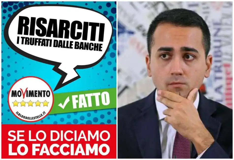 di maio truffati banche risarcimenti rimborsi