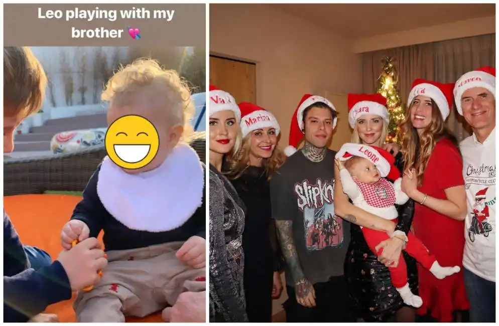 ferragni fedez leone famiglia