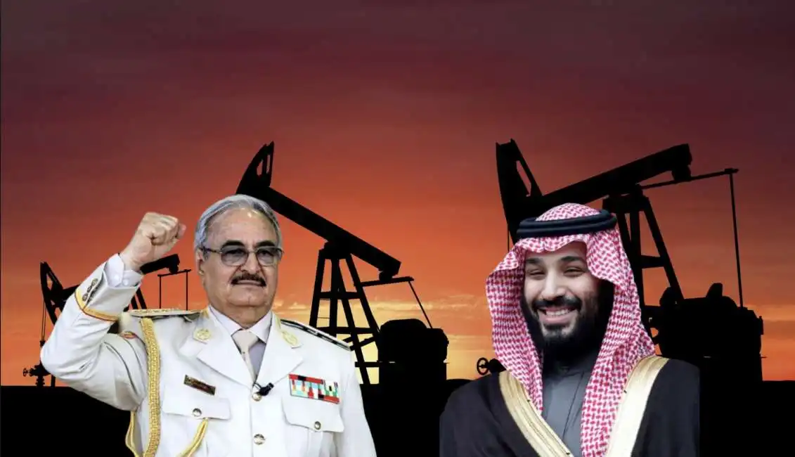 haftar bin salman petrolio