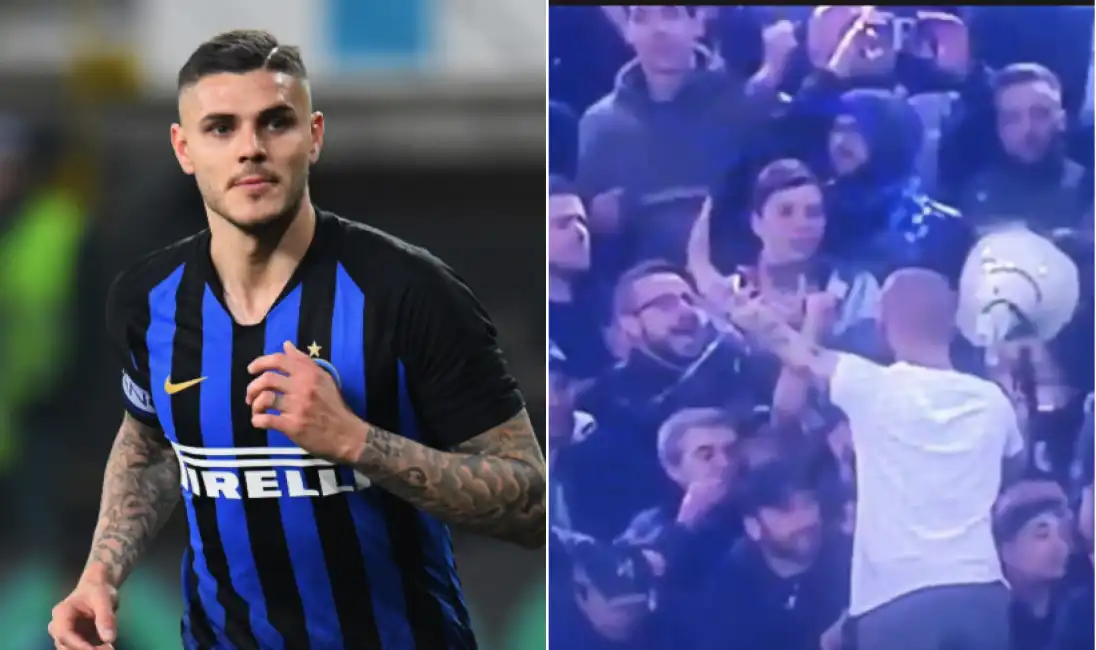 icardi capotifoso che dice di non esultare