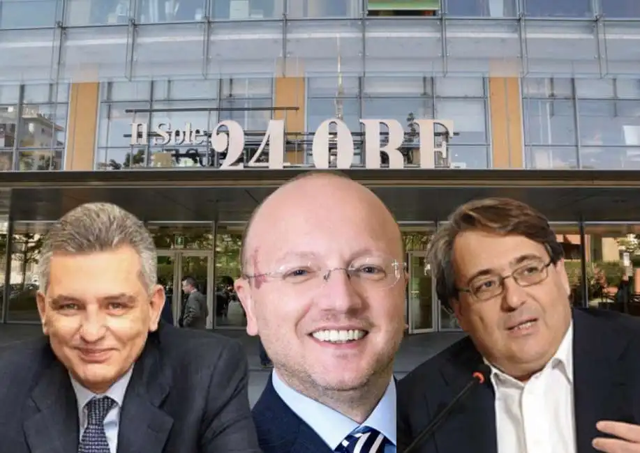 il sole 24 ore maurizio stirpe roberto napoletano vincenzo boccia