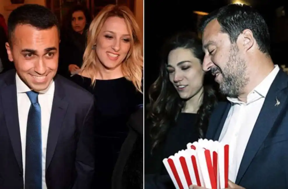 luigi di maio virginia saba salvini francesca verdini