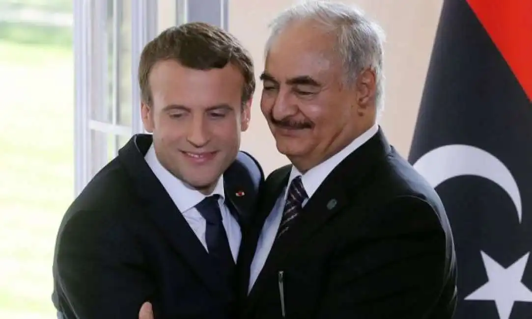 macron haftar