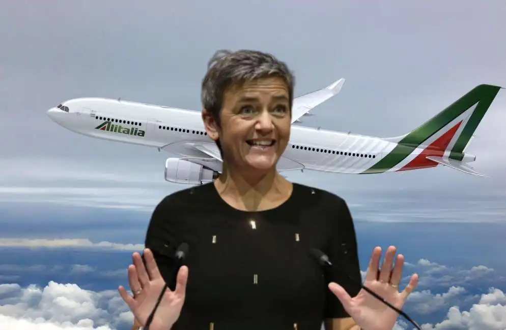 margrethe vestager alitalia