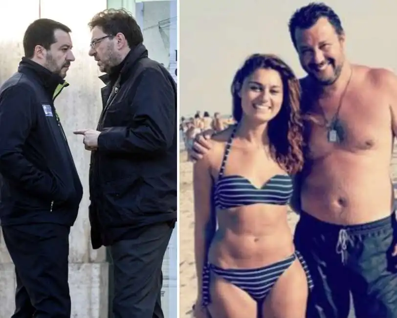 matteo salvini giancarlo giorgetti susanna ceccardi