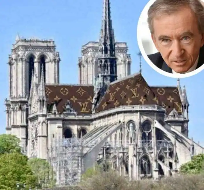 notre dame versione louis vuitton