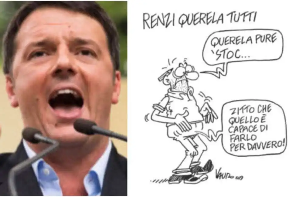 renzi querele querela