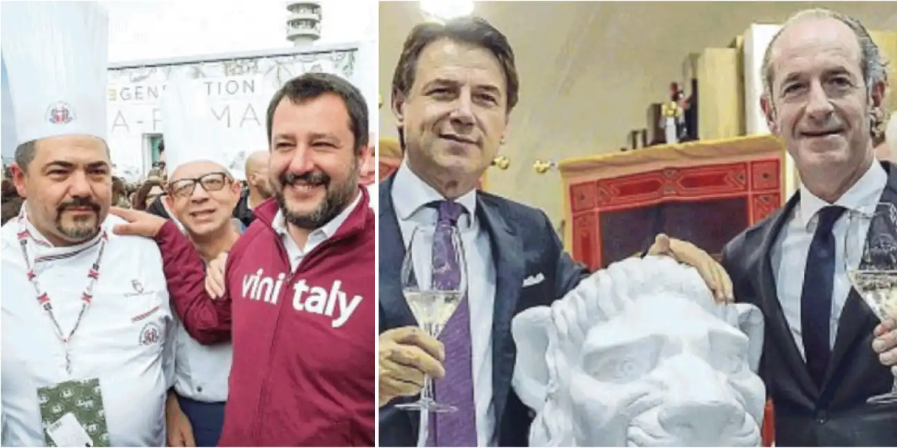 salvini conte zaia