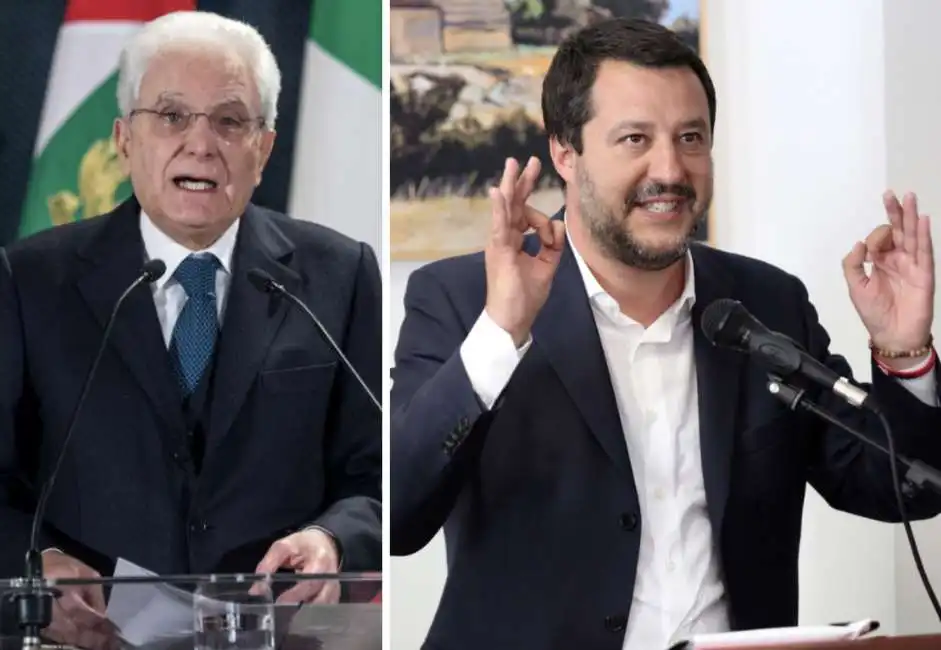 sergio mattarella matteo salvini