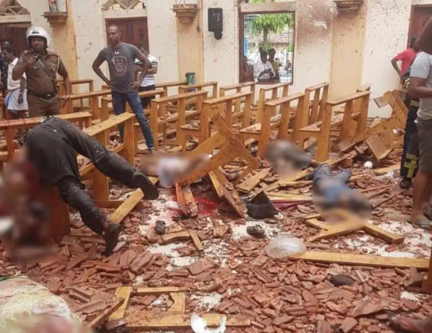 sri lanka attentati nelle chiese