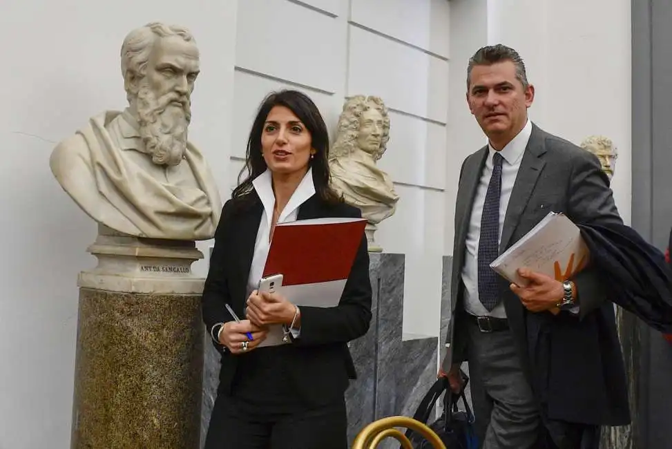 virginia raggi lorenzo bagnacani